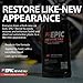 Malco Epic Revive Nu Plastic Trim & Cladding Restorer - Restores Faded and Dried Out Plastic/Vinyl and Rubber Back to Black or Gray Finish / 16 Oz (199816)
