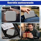 Torba na dron Case do DJI Neo 2, kompaktowa walizka z twardą obudową w kolorze szarym, torebka z poliuretanu, torba do przechowywania z wkładką wewnętrzną EVA, odporne na uderzenia etui Neo 2