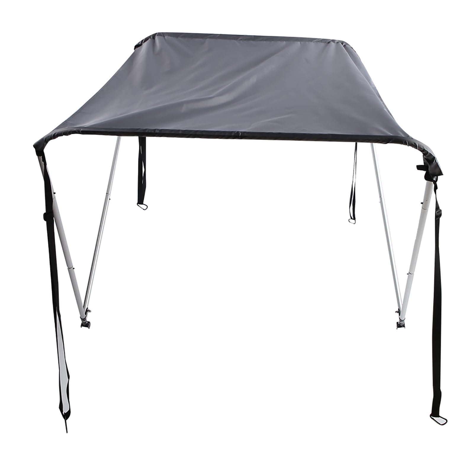 Bow Bimini Osłona Przeciwsłoneczna do łodzi Rybackich Wodoodporny Składany, Pręt ze Stopu Aluminium Solidny Parasol do Pontonu Kajakowego