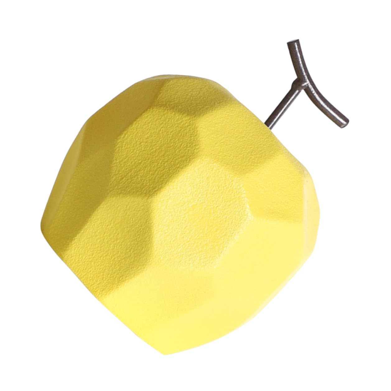 Sculpture Fruit Jaune Toyvian : ornement stable pour meuble sans rayure