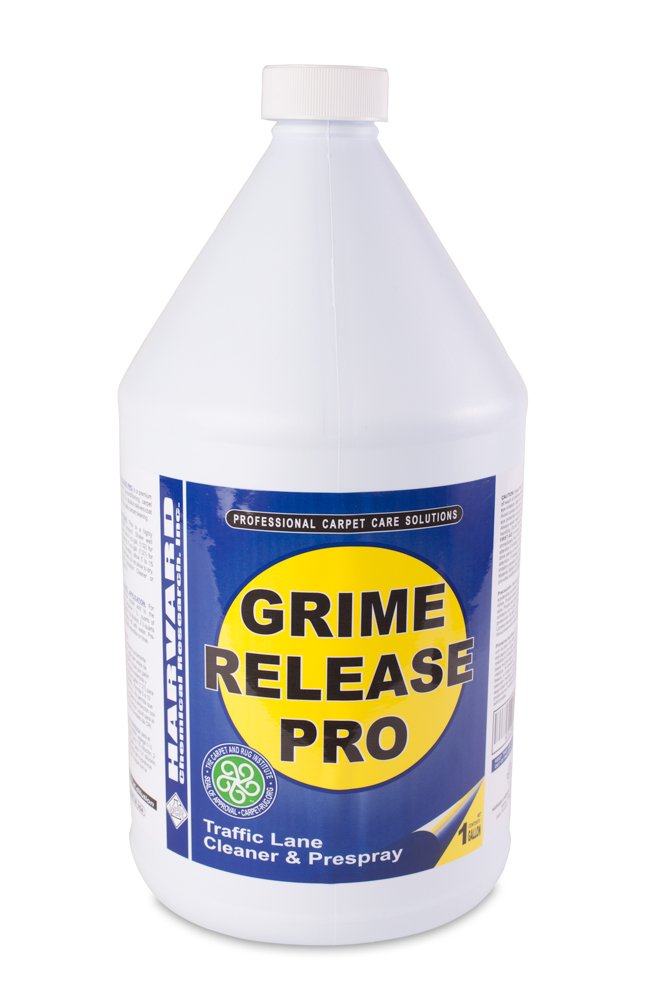 Harvard Chemical 2560 Grime Release Pro Carpet Pre-Spray and Traffic Lane Cleaner, 1 Gallon Bottle, Straw Milky (Case of 4)