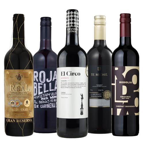 ワイン館 ビバヴィーノ スペイン赤ワイン5本セット