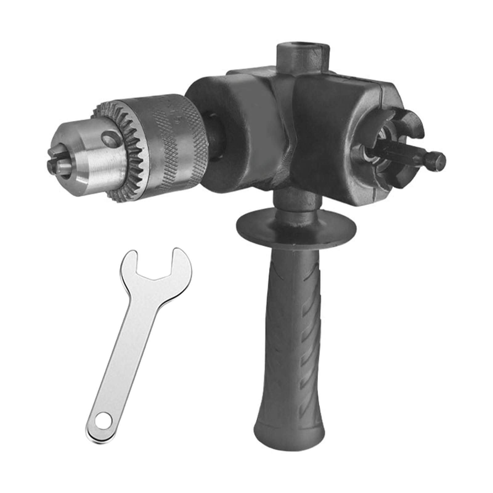YHAILI 90 Degree Angled Drill Attachment Adapter for Tight Space Compatibles with Various Drill for Woodworking Craft Project