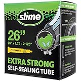 Slime 30084 Bike Inner Tube with Slime Puncture Sealant, Extra Strong, Self Sealing, Prevent and...