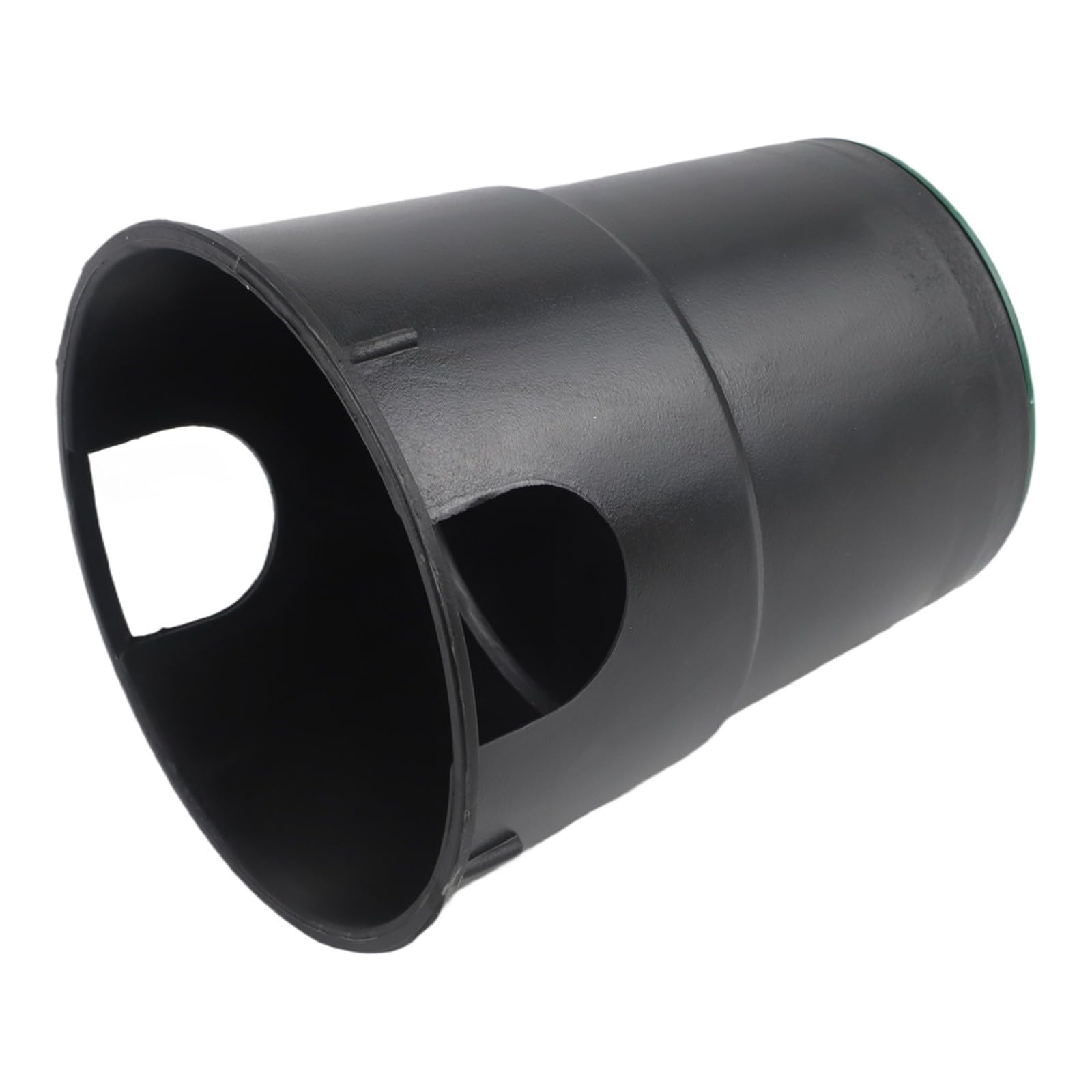 FACAIIO Robuste PP-Bewässerungsventilbox 15,2 cm mit rutschfestem Deckel und verstärkter Struktur für Gartenbewässerung im Freien, 6 Stück, Schwarz