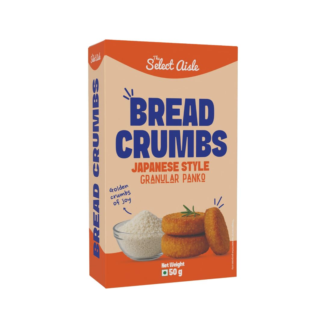 The Select Aisle’s Panko Bread Crumbs 50g [ fine and crispy coating| plain unseasoned bread crumbs]-image-24