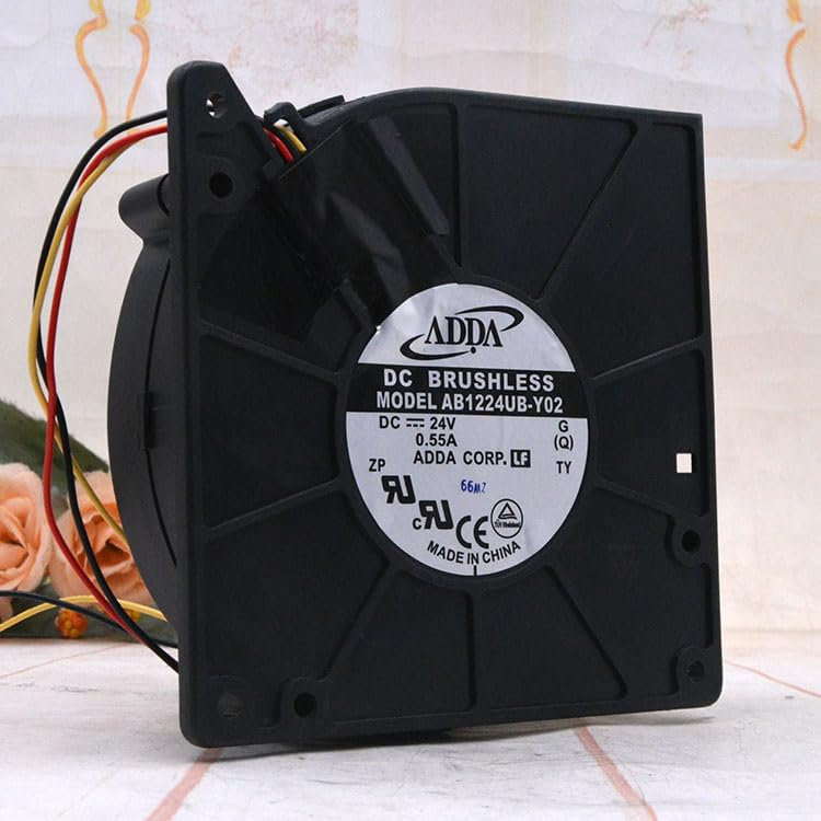ADDA 12032 24V 0.55A AB1224UB-Y02 12CM Tram Car Seat Cooling Fan