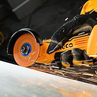 INGCO 20V Cordless Mini Angle Grinder 19500RPM, 76mm Disc Diameter, Mini Cutter Cut-Off Tool M6 with 1Pcs 2.0Ah Battery and Charger for Cutting Polishing and Sharpening CAGLI76012