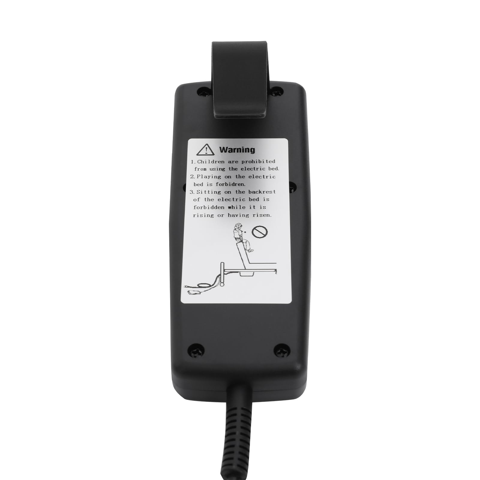 Respaldo elevador eléctrico con mando a distancia – ayuda para personas mayores, cuidados y rehabilitación (300 kg de carga). Respaldo eléctrico ajustable (2-80°) para todo tipo de camas