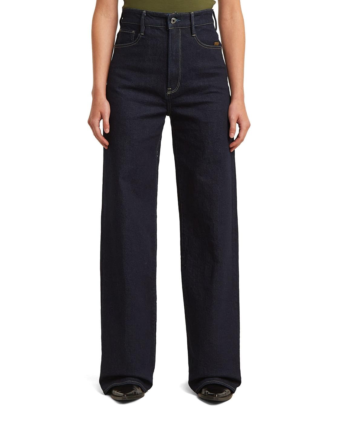 G-Star Women's Deck 2.0 High Loose Jeans, Colour Blue, Size: Waist 31, Inseam 34