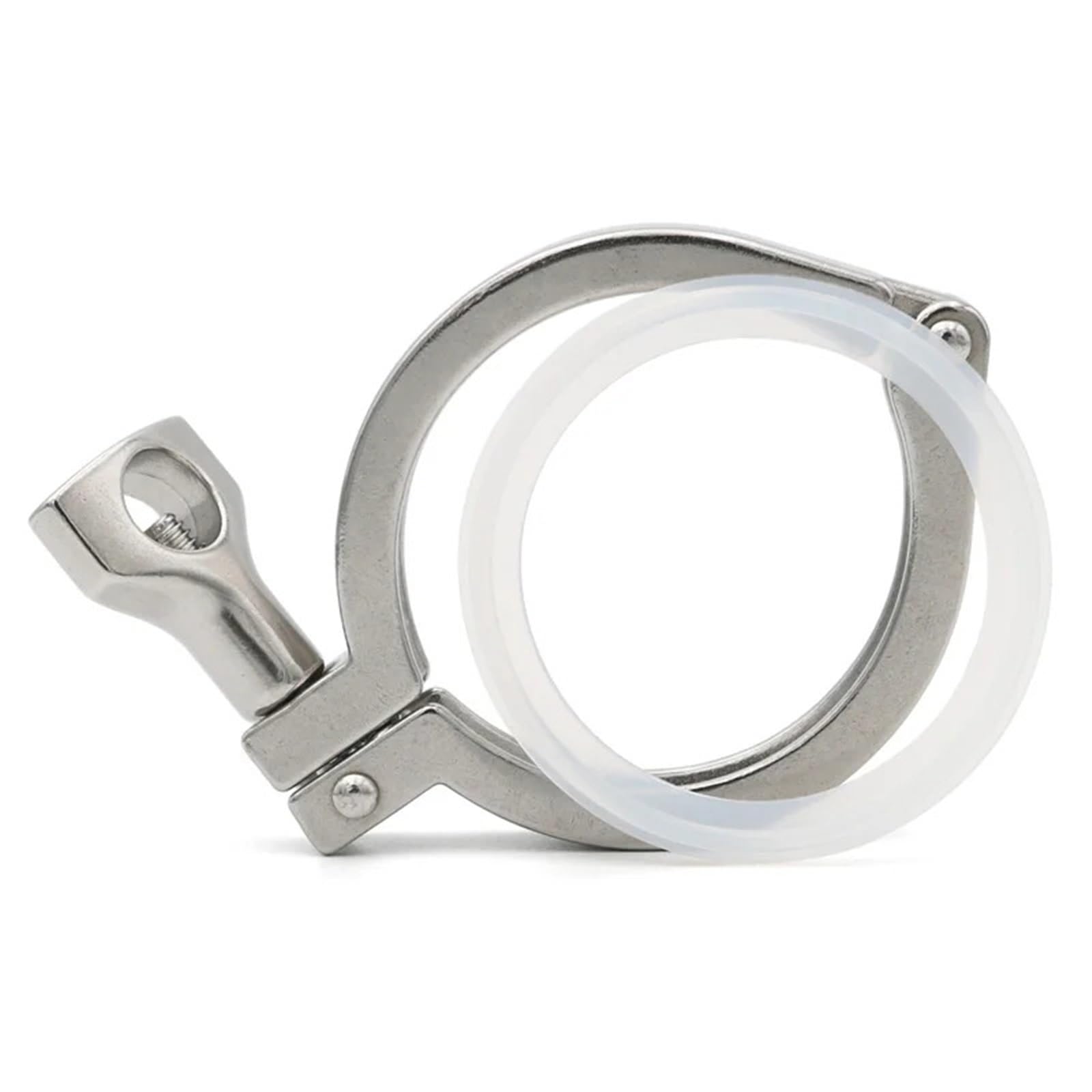 Tri Clamp Clover Sanitary Pipe Fittings 25.4/50.5/64/106/119 Ferrule 304 Stainless Steel Homebrew(2Inch x K64)