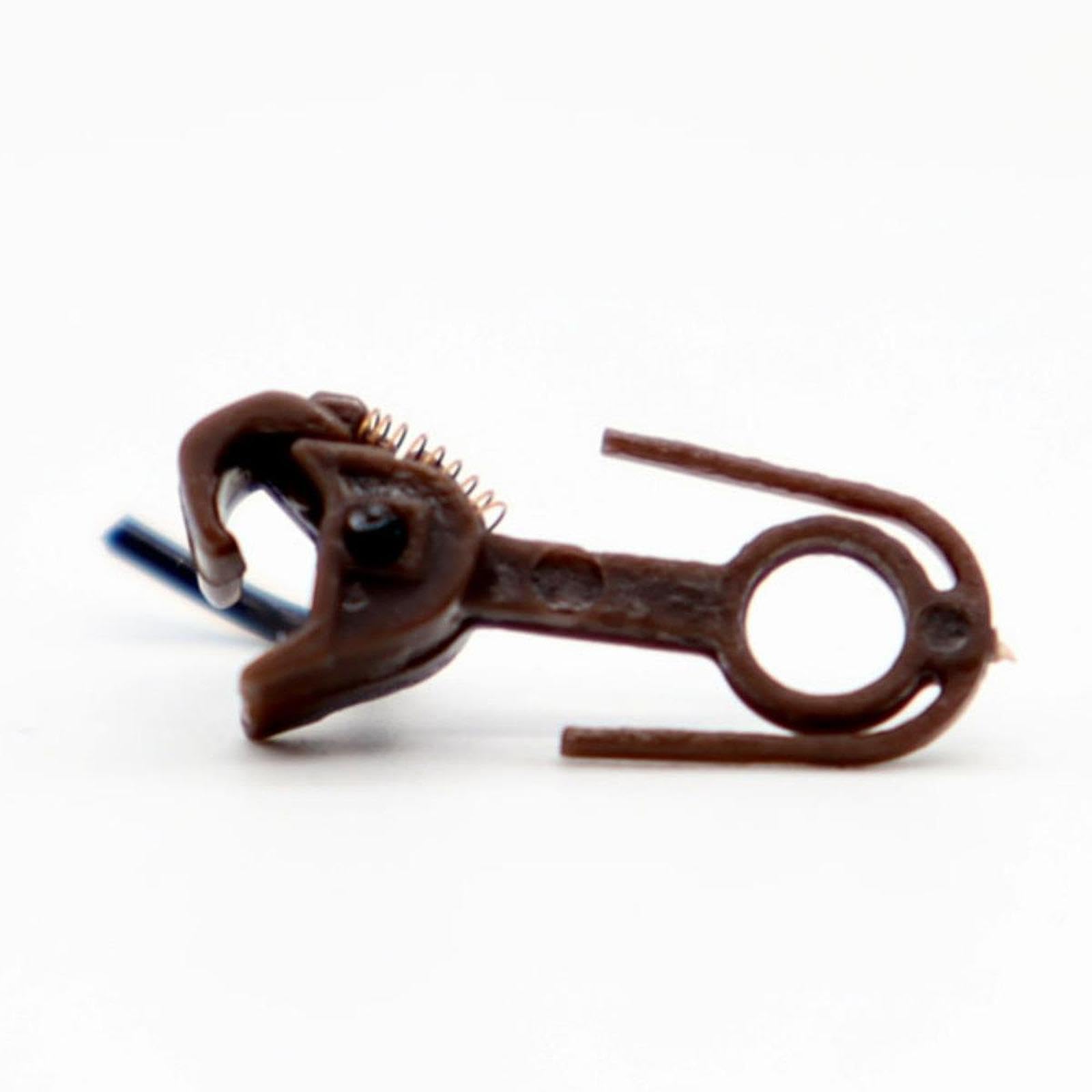 DYNWAVE 200 Pieces HO Gauge Model Hook Coupler Modified Upgrade Knuckle Coupling Accessories for 1:87 Scale Model Trains Replacement, 2cm