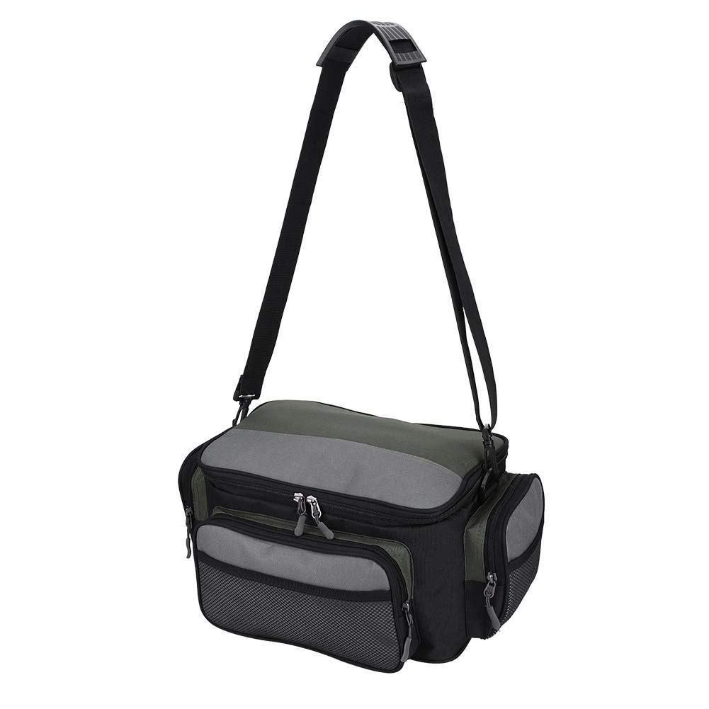 1 Borsa da Pesca, Borsa per la Pesca, Esca Resistente all'Usura, con Accessorio per Cintura Regolabile