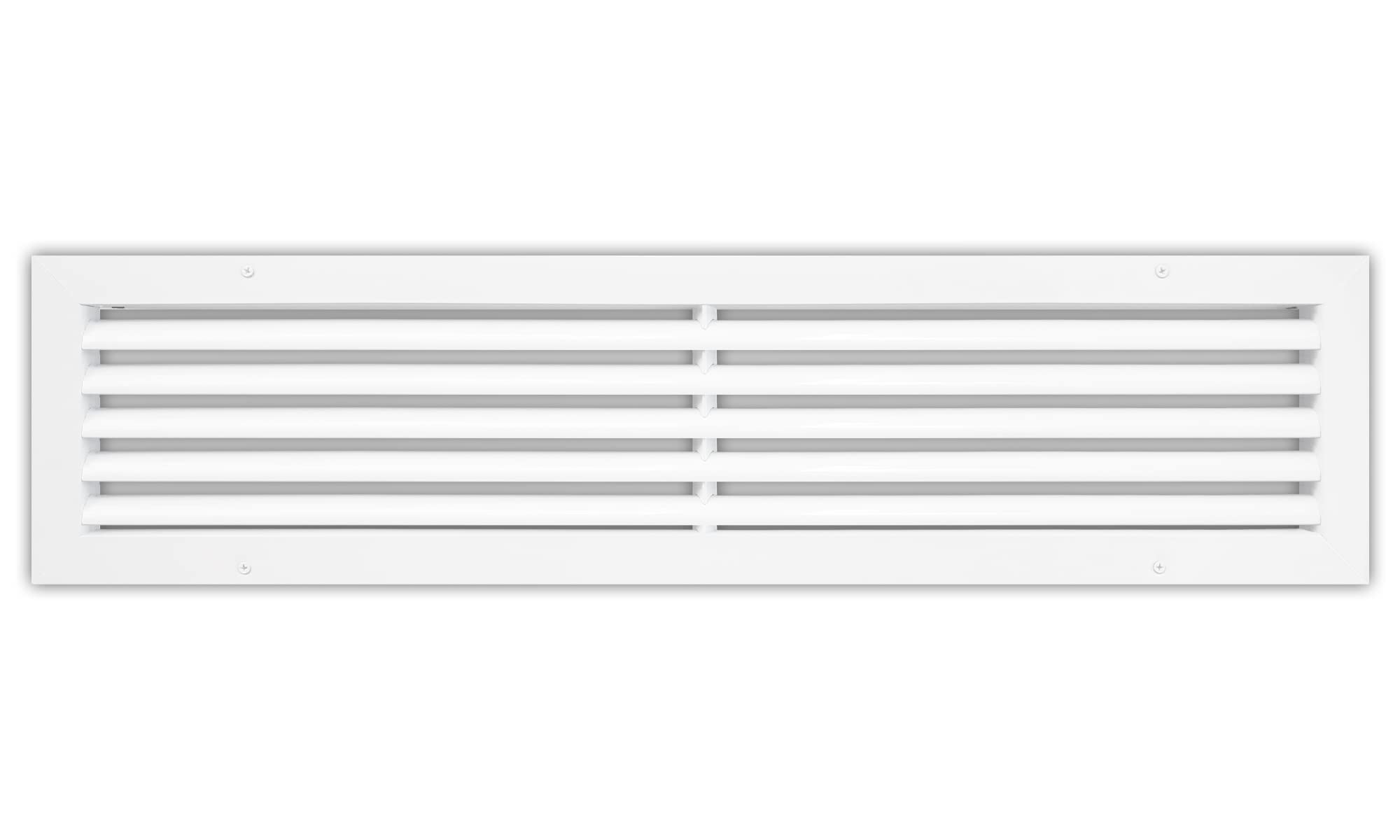 Air 360 Vent Cover Return Air Grille – 30 x 6 Inch Transfer Grille AC Vent  Cover – Durable Rustproof Aluminum Design – Optimal Air Flow – Low Noise  Wall Vent for Residential, Industrial Use - Amazon.com