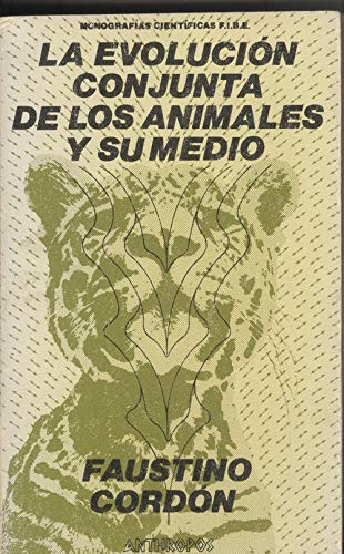 Portada de Evolucion conjunta de los animales y su medio, la