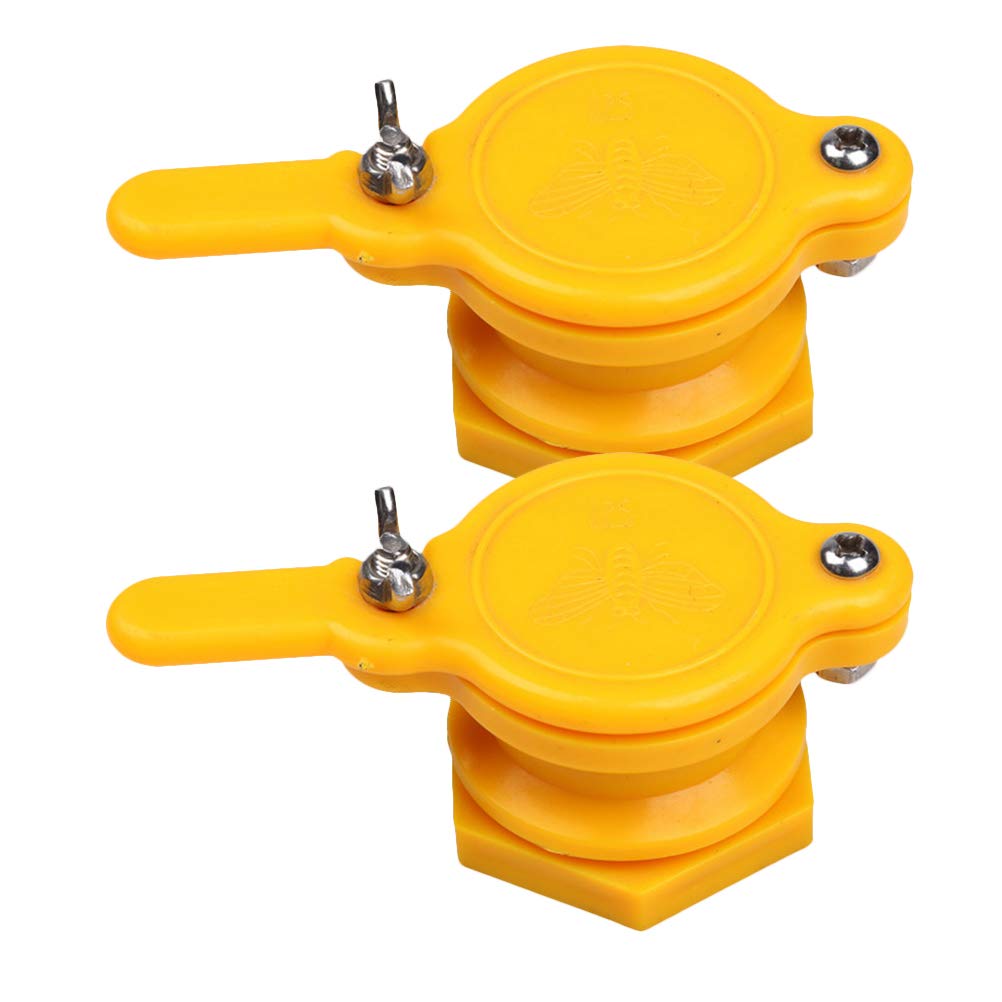 2 Pièces Vanne à Miel Pour Seau Vannes à Miel Seau D'embouteillage De Réservoir De Miel Porte De Miel Sans Seau à Miel Robinet De Seau De 5 Gallons Abeille Rayon De Miel