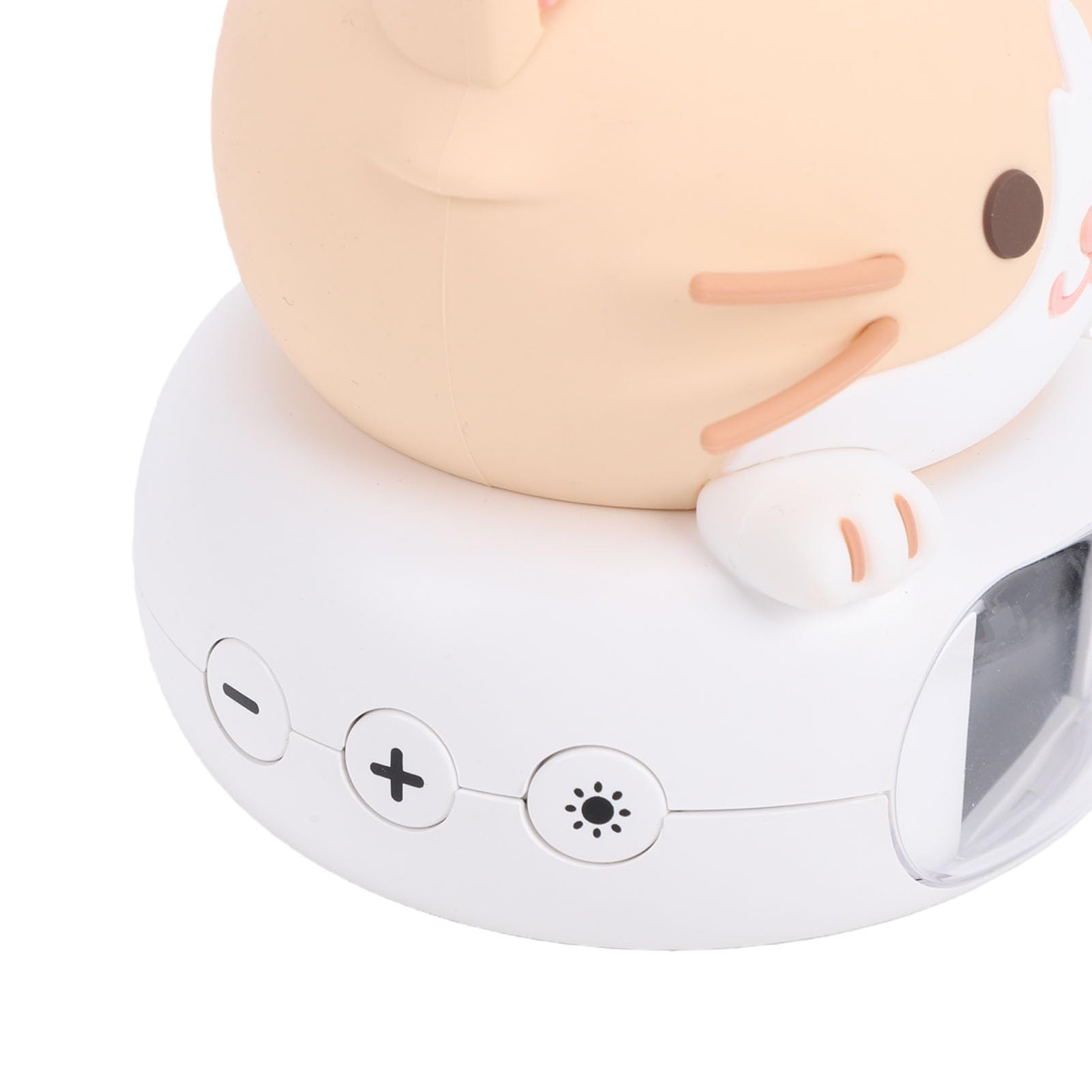 KI-Schreibtischroboter, PC-Silikon, Intelligenter Lern-Chat-Begleiter mit Nachtlicht und Emotionaler Interaktion für Kinderzimmer (Katze)