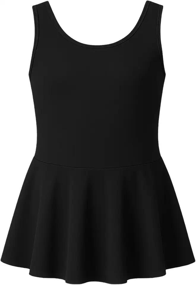 Collant Regata Com Saia Embutida Encantada Ballet Infantil E Juvenil Nas Cores Rosa e Preto (Tam 2 ao 14) Em Suplex Com Poliamida, Conforto, Delicadeza e Liberdade ao Dançar.