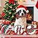 Imagen de Axlyca 4 Piezas Juguete Perro Navidad y Gorro Navideño