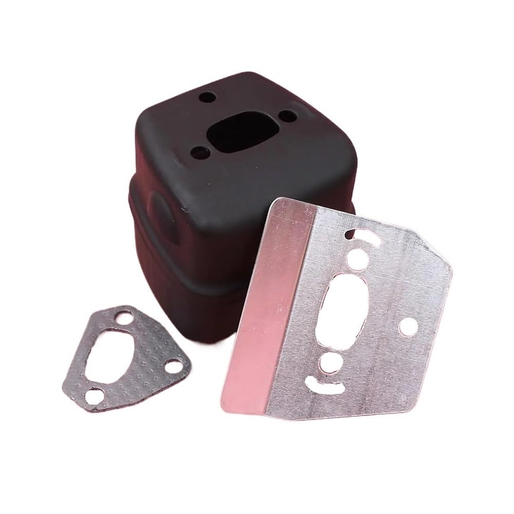 Plaque de refroidissement d'échappement pour tronçonneuse 142 137 alliage durable