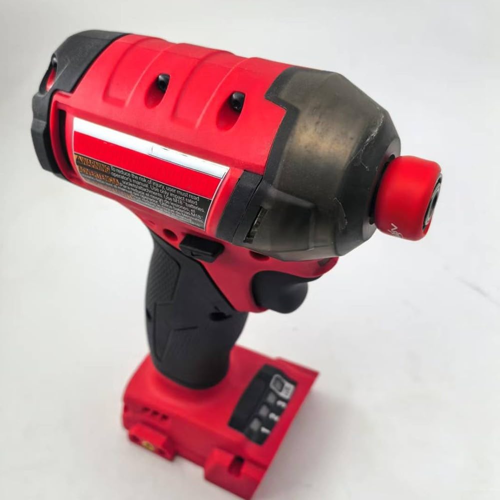 Guaina protettiva in gomma per testa avvitatore a percussione da 1/4", compatibile con la maggior parte delle marche, rosso o rosso-nero, previene l'usura e lo strappo, adatto a punte esagonali da 1/4