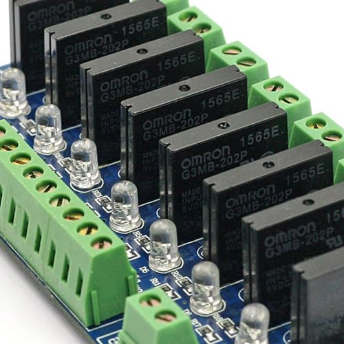 image for SainSmart 8-Channel 5V Solid State Relay Module Board for Arduino Uno 