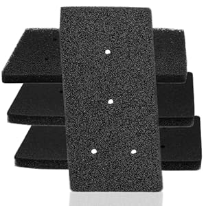 4 Stück Trockner Filter Kompatibel mit Bauknecht Privileg Whirlpool HX 481010716911, 230 x 115 x 14 mm Trockner Wärmepumpentrockner Filter, Trockner Kondenstrockner Filter, Flusenfilter Dryer Filter