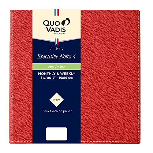 NIofBX 蒠 y2025N4n܂z_CA[wGO[NeBum[g4/Nux (Tԃo[`JE`TCY 16×16cm) bh QUOVADIS qv60202rd