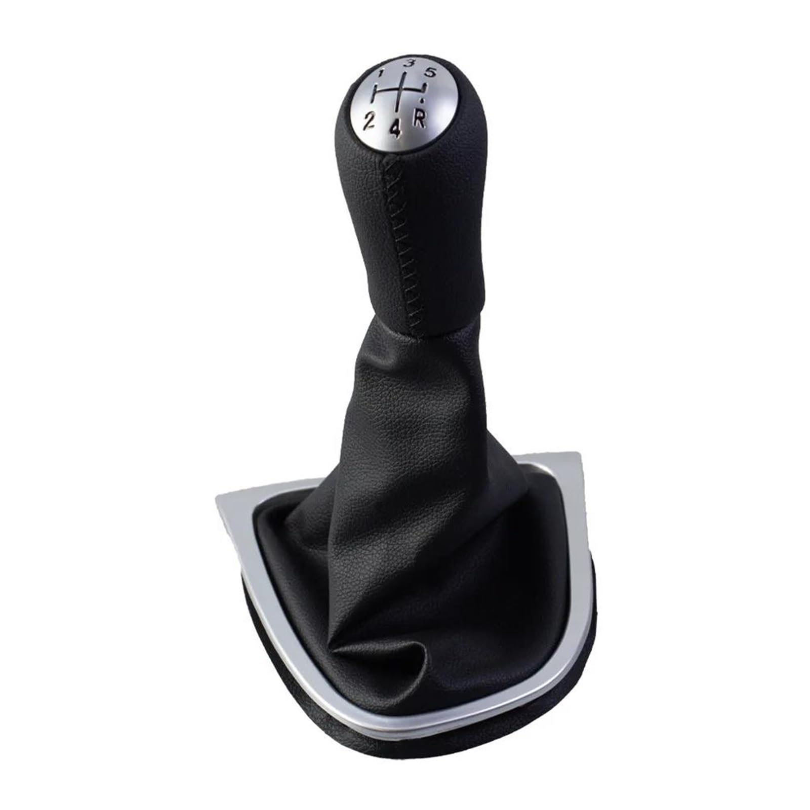 QMTVFSRH Car Gear Shift Knob for Clio 4 IV 2012-2020 5Speed Gear Shift Knob Stick Gaiter