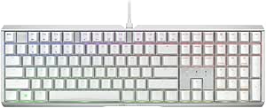 CHERRY XTRFY MX 3.1 Mechanical Wired Gaming Keyboard | New MX2A Switches (White, MX2A Red)