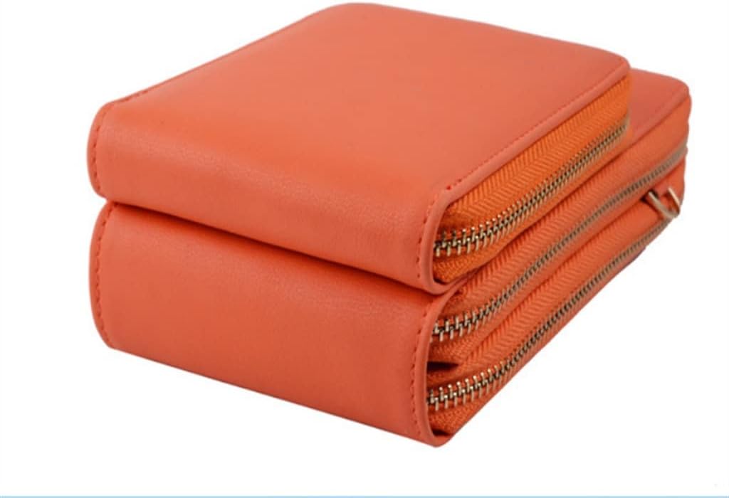 n/a レディースメッセンジャーバッグショルダーバッグモバイルウォレットモバイルウォレットカードバッグ puレザーショルダーストラッ