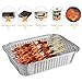 BESTonZON 20PCS Heavy Duty Thicker Aluminum Foil Pans With Board Lids for Cooking, Roasting, Baking - 10” X 7.5” X 2.5”