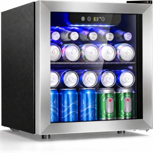 Image of Antarctic Star Beverage Refrigerator, 12 Bottle 48 Can Mini Fridge