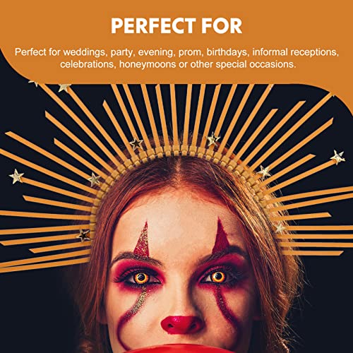 Beaupretty Halo Crown Headband Halo Headpiece Zip Tie Crown Tiaras and s Goddess Headpiece Halloween Costume Headdress for Cosplay Party - Image 2