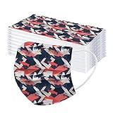 30/50 Stück Vliesstoff 3-lagig Niedlich Schutzmaske Cover Mund und Nasenschutz Bedeckung Multifunktionstuch Halstuch Jungen Mädchen Schutzmaske Atmungsaktiv Mund-Tuch Bandana Halstuch Schals