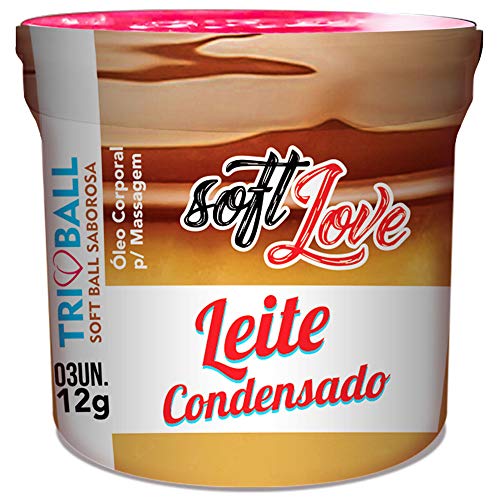 Bolinha Aromática Explosiva Triball com - 3 unidades (LEITE CONDENSADO)