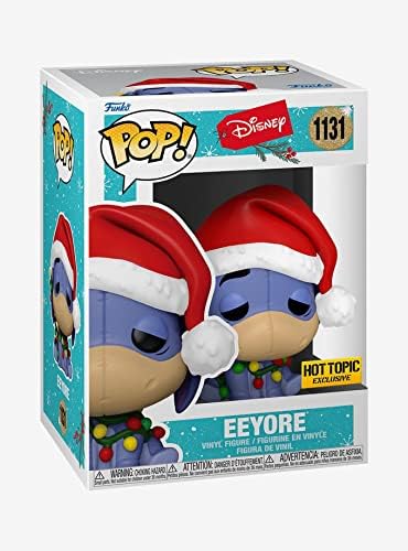 Funko Pop Disney: Holiday 2021 - Eeyore w/ Lights Funko Pop Disney: Holiday 2021 - Eeyore w/ Lights | Pop Disney | 2 Funko Pop Disney: Holiday 2021 - Eeyore w/ Lights | Pop Disney