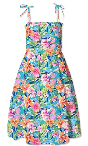 Image of SANGTREE Family Matching Hawaiian Outfits , Casual Beach Travel Clothes ,Vacation Clothing Set for Women & Men & Girls & Boys