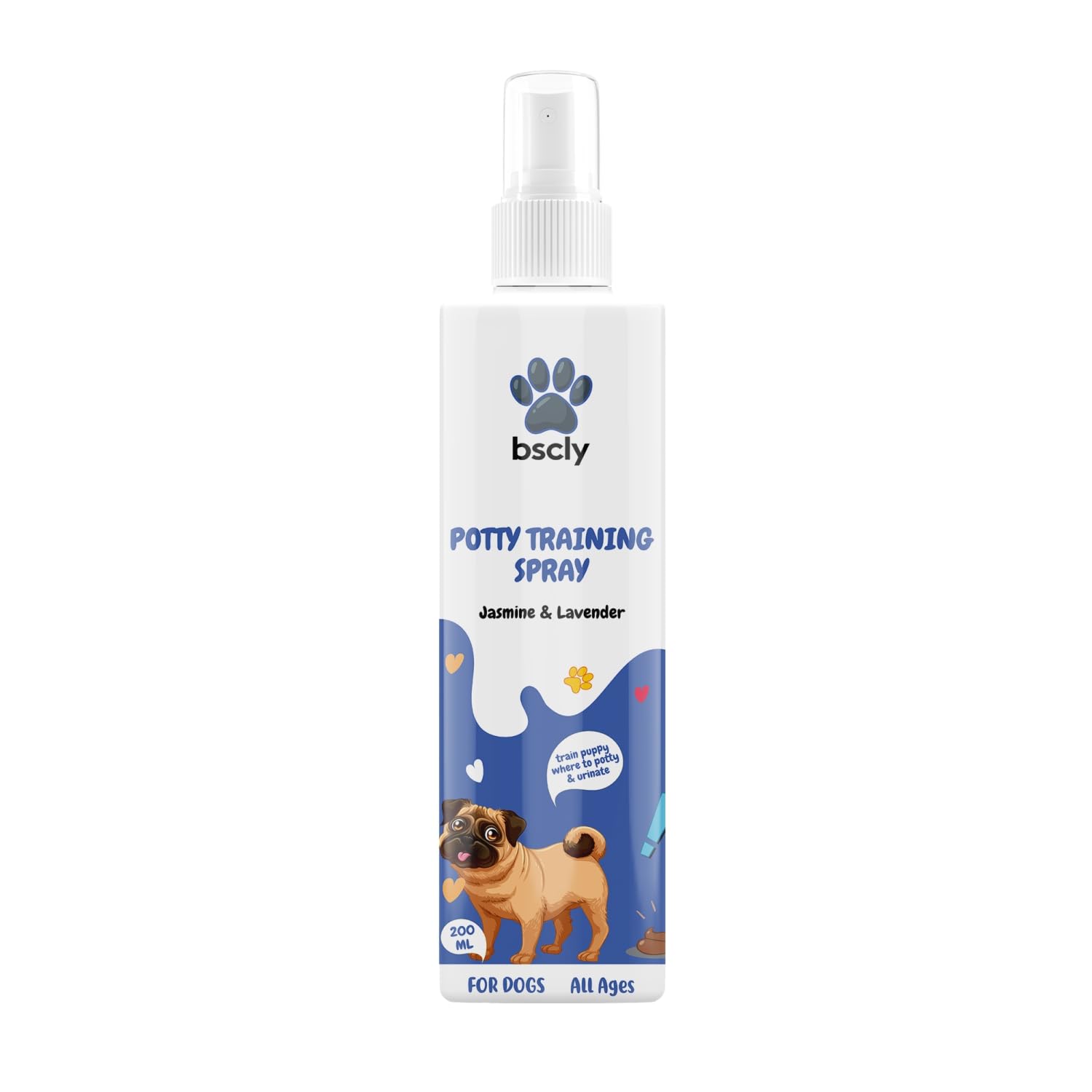 Bscly Puppy Potty Training Spray - 200ml | Indoor Dog Potty Training Solution | Eliminate Marking | Effective Training Aid for Puppies and Dogs - Pack of 1 (B0CXPL2HDW) Amazon Price History, Amazon Price Tracker
