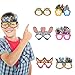 KKOND 12Pcs Zootopia2 Party Set, Party Decorative Glasses, Cosplay Decorative Glasses, Suitable for Zootopia Birthday Parties, Children's Birthday Party Gifts