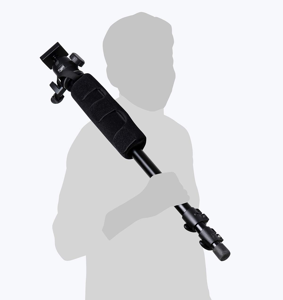 WildRoar Monopod Wrap - Camera Support - Black