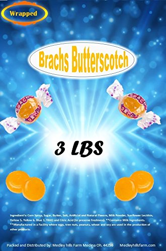 Brach's Butterscotch Hard Candy 3 Pounds