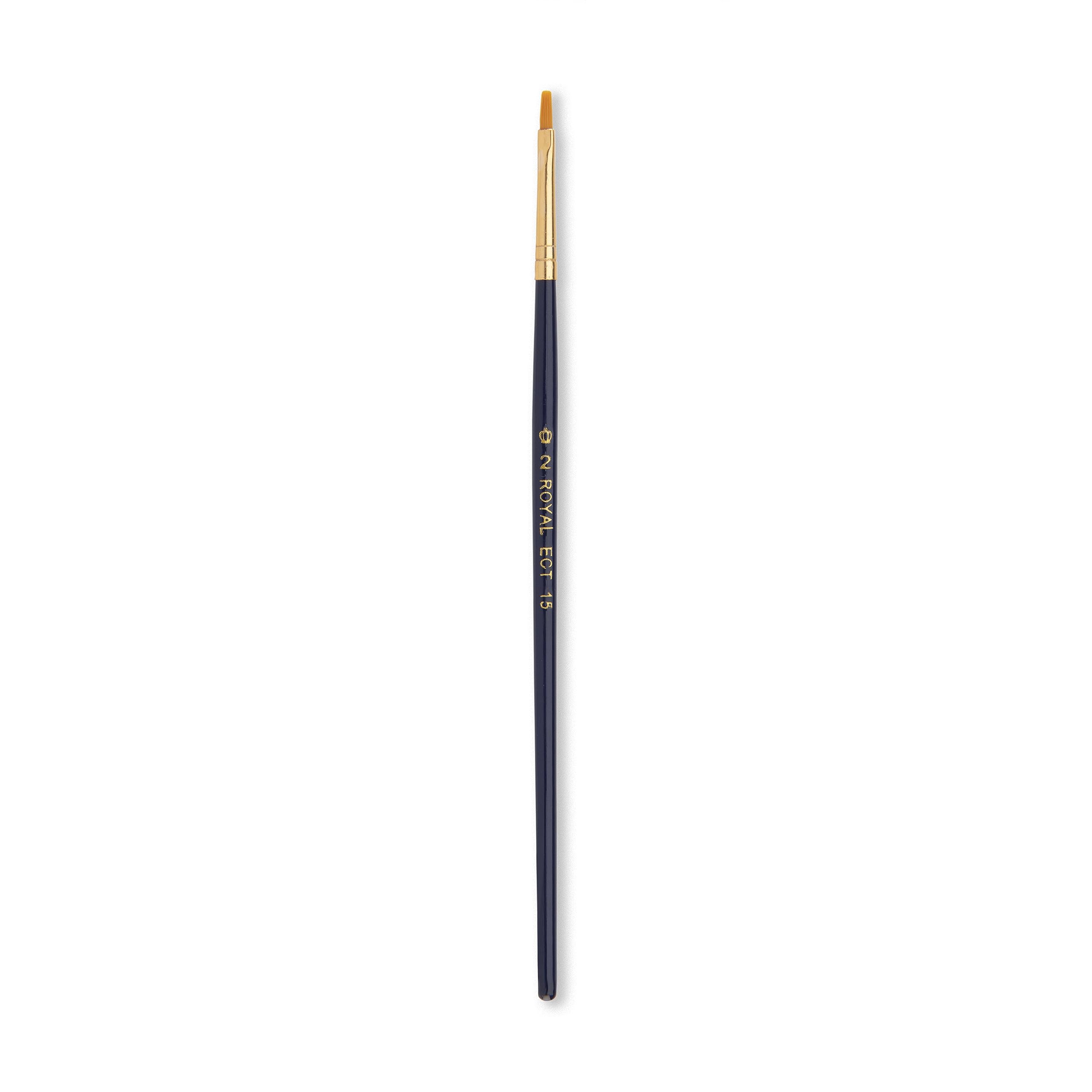 Royal & Langnickel Blue Economy Artist Paint Brush Taklon No. 2 Flat