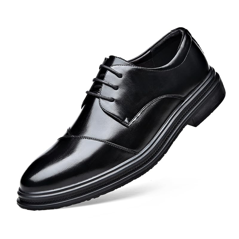 Image of kkdom Mens Dress Shoes Classic Lace up Formal Oxford Business for Men