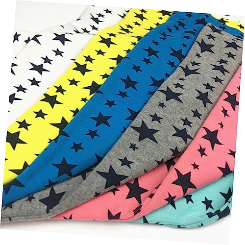 BESPORTBLE Cotton Neckerchief with Five Pointed Stars Pattern Warm Winter Scarf for Boys and Neck Warmer for Casual and Holiday Use2