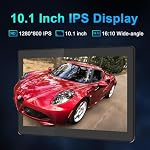 10.1" Android 14 Tablet with Stylus Pen | 6GB RAM 128GB Expandable Storage | Quad-Core CPU, 5000mAh Battery | IPS HD Display | Kid-Friendly & Work Tablet with Screen Protector