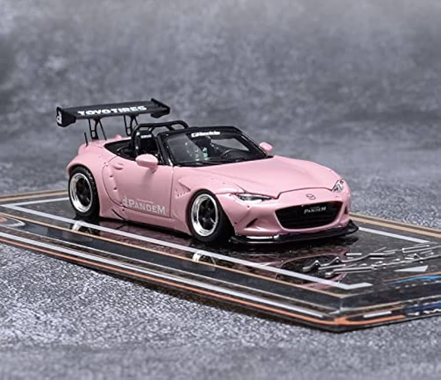 YM MODEL 1/64 マツダ ロケット バニー MX-5 ミアータ ブルー Amazon | 1/64 Ym model mazda Rocket Bunny Pandem MX-5