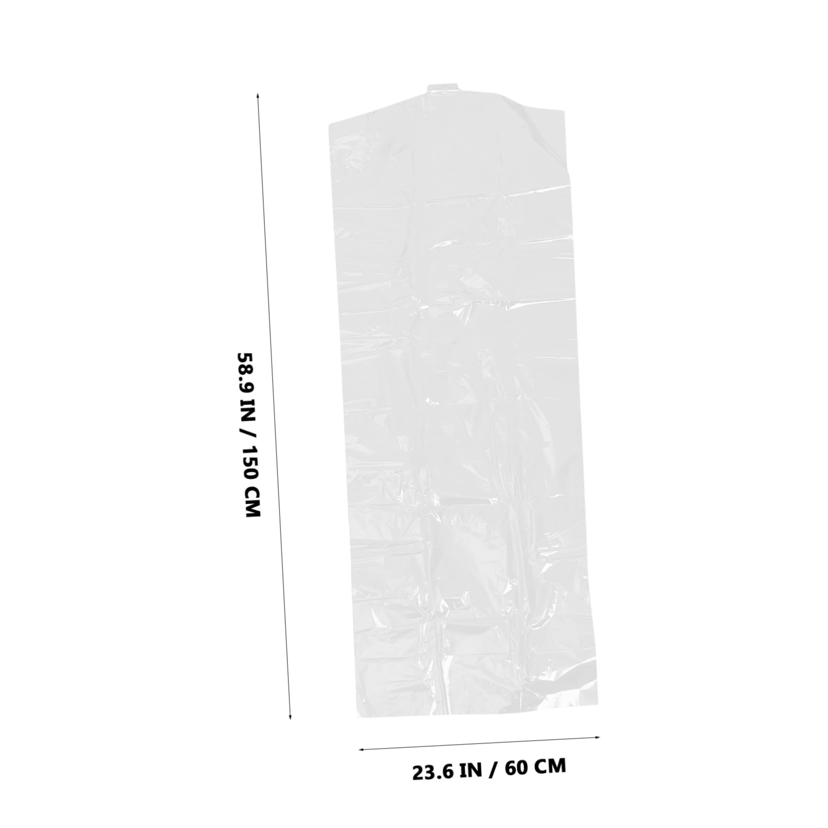 Cabilock 30piezas Funda Antipolvo para Ropa Transparente para Guardar Vestidos y Abrigos Accesorios para Organizar el Armario y Proteger Prendas de Limpieza Seco