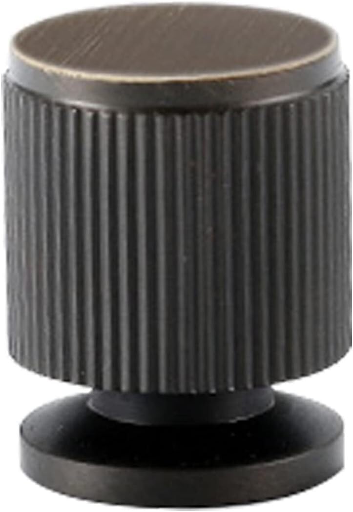 Paqwtyb One Color Pulls, Drawer Knob Brown Wardrobe Handle Pure Copper Door Furniture