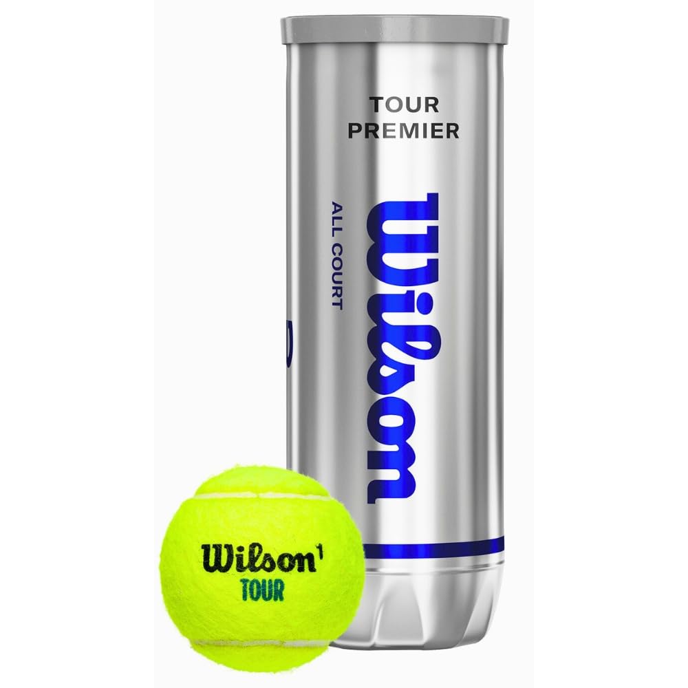Wilson WRT109400 Tour Premier Lawn - Palline da tennis sintetiche